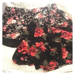 2 pairs of Floral Dressy Shorts